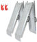 LIEKUMM 2 Stück Faltbare Auffahrrampe,168x22CM Laderampen, bis zu 400kg/PR, Heavy Duty Laderampen für ATV, Quadbike, Rasenmäher, Motorrad, Anhänger, Lieferung mit Handschuhen und Zuggurten