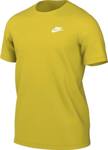 Nike M Nsw Club Tee Maglietta, Illuminante, M Uomo