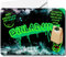 celebr8te 12x Graffiti Einladungskarten - Für den Kindergeburtstag von Jungen - grüne Neon Graffiti Geburtstagseinladungen +12 Umschläge +24 Sticker +12 Geschenktüten