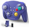 miadore Controlador inalámbrico NGC, 2.4GHz NGC Switch online Controlador compatible con Gamecube/Switch/Windows PC/MAC OS/Raspberry Pi (Púrpura)