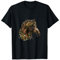 Pferdekopf Mit Blumenkranz T-Shirt