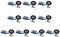 QXSJEDYCH Elektromagnet DC 12V 50N Elektrischer Hubmagnet Magnethub-Haltemagnet Elektromagnete