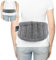 Aroma Season Microwave Heat Pads for Back Pain Relief, Wheat Bags, Microwavable Heat Pad for Waist, Stomach, Lower Back, Gifts for Family Friends (Grey)