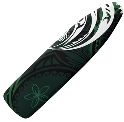 Ironing Board Covers 122 x 38cm Olive Green Easy-Fit for Protecting Ironing Board Size Up to 122 x 40cm, Universal Elasticated Cover