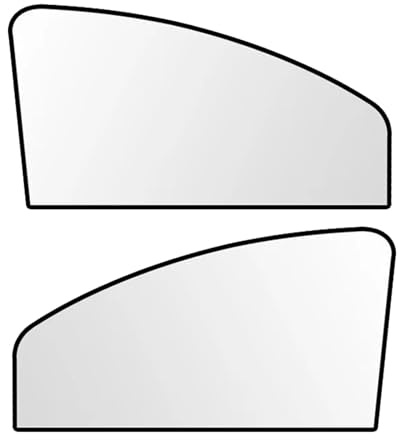 Parasol Coche Lateral, para Hyundai Tucson (2021-2025) Parasol Lateral magnético Plegable para Bloqueo UV protección de privacidad Fácil instalación,A