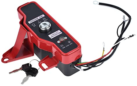 Cancanle Caja del interruptor de encendido con llaves para Honda GX160 GX200 5.5HP 6.5HP Generador Motor de gas de 4 tiempos Motor