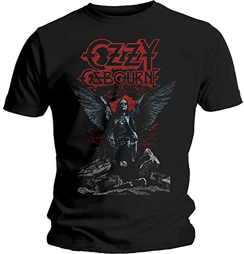 Ozzy Osbourne Men's Angel Wings T-Shirt Black