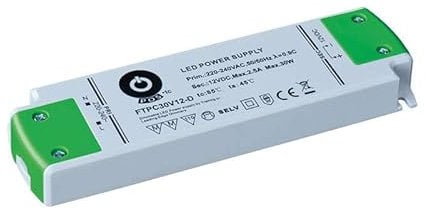 Global Leader Power Alimentation LED 12V 30W Dimmable (variable) 2,5A