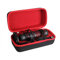 Hermitshell Étui de transport rigide pour microphone à condensateur HyperX QuadCast X/HyperX QuadCast S/HyperX QuadCast 2 S (Rouge+Noir)
