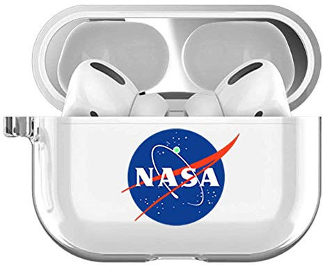 NASA AirPods Pro Hülle – klare Premium-Hartschale Zubehör für Apple AirPods Pro Ladehülle