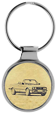 KIESENBERG Schlüsselanhänger Geschenke für E30 Cabrio Fan A-5404