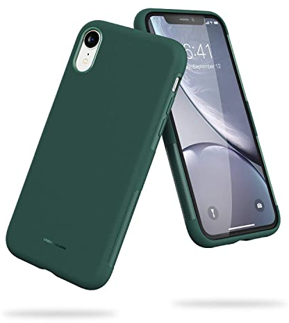 UNBREAKcable iPhone XR Case - Soft Frosted TPU Ultra-Slim Stylish Protective Cover for 6.1 inches iPhone XR [Drop Protection, Non-slip] (Matt Green)