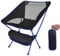 LAMA Folding Camping Chairs, Lightweight Portable Collapsible Packable Camp Chair, Compact Backpacking Camp Chairs with Carry Bag for Outdoor, Fishing, Hiking, Beach, Picnic Blue