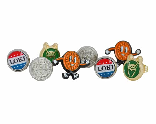 Salesone Ohrringer SalesOne Set Ohrstecker MARVEL Loki & TVA Marvel Fanartikel