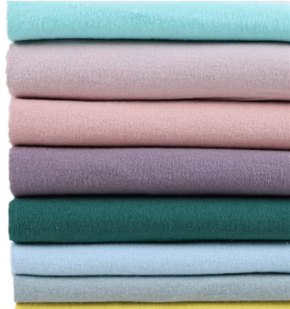 GAMUKAI Tessuto in pile 100% flanella di cotone tinta unita, 20 x 10 40 x 42 da The Yard Home Wear pigiama tessuto (32)