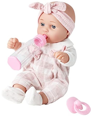 Enjoyin Coffret Cadeau poupée 30 cm pour Filles et garçons dès 3 Ans