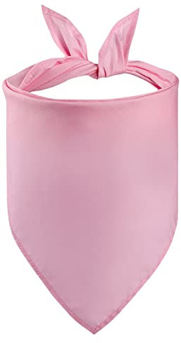 Petitebelle Hundehalstuch, einfarbig, Rosa, Größe L