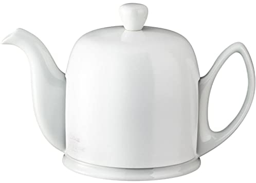 Théière 4 tasses 70 clSALAM MONOCHROME BLANCHE