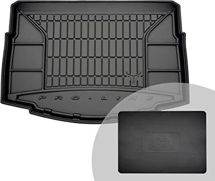 FROGUM ProLine 3D Alfombrilla Exclusiva de Goma cubeta Maletero para Volkswagen Golf VII 2012-2020 | Práctico Organizador | Los Bordes más Altos | Al Tamaño
