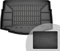 FROGUM ProLine 3D Gummimatte Exklusive Auto Kofferraummatte Kofferraumwanne für Volkswagen Golf VII 2012-2020 | Bequemer Organiser | Die höchsten Kanten