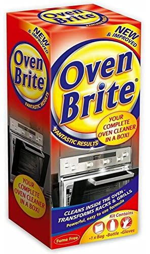 Oven Brite – Complete Oven Cleaner Kit | 500 ML Bottle, Bag & Gloves Included (1)