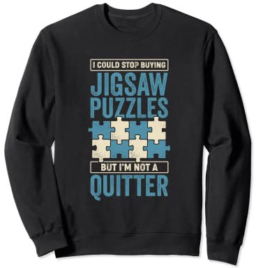 Jigsaw Puzzle Design for a Jigsaw Puzzle Lover Sweatshirt