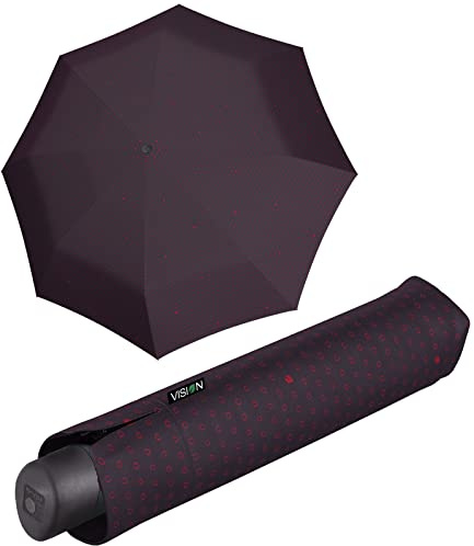 Knirps nachhaltiger Damen Taschenschirm Vision Manual Air - fire