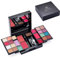Holzsammlung Ombretto Palette,Set Regalo Tavolozza Trucco 25 Colori - Inclusi Ombretto, Lucidalabbra, Cipria, Fard e Pennello