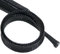 ISOLATECH Geflechtschlauch Kabelkanal schwarz Meterware Ø 12mm 1 Meter Kabelschlauch Kabel Organizer für Kabelmanagement Schreibtisch PC Zubehör