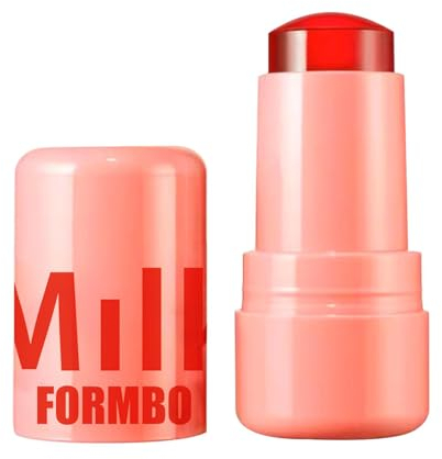 Milk Jelly Blush – Milk Cooling Water Jelly Tint | Aufbaubarer Milchgelee-Rougestift Mit Aquarell-Finish | Jelly Blush Stick Kühlwasser-Gelee-Tönung Für Alle Hauttöne