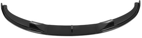 Auto-Frontstoßstangenlippe, 3 Stück Auto-Frontstoßstangensplitter ABS-Stoßstangenlippenspoiler für E60 E61 M5 2005-2010 (glänzend schwarz)