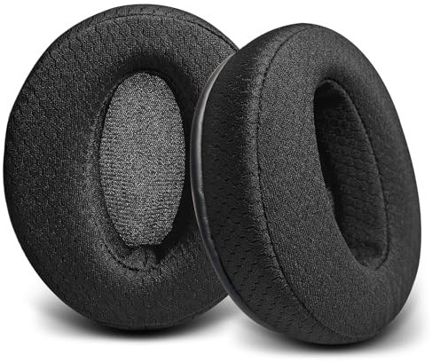 HD 4.50BT Replacement Ear Pads - Mesh Earpad Cushions for Sennheiser HD 4.50 BT HD4.50BTNC HD4.40BT HD 4.30G HD 4.20S HD 458BT and More Headphones - HD 450BT Ear Cups (Black)