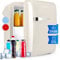 Klarstein Nevera Pequeña para Habitación, Mini Nevera Comida, Bebidas, Cerveza, Cosméticos, Frigirificos Pequeños, Neveras Pequeñas 32L, Estantes Ajustables para Casa y Oficina, Bajo Consumo