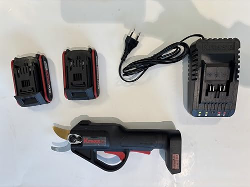Kress KG340 Sécateur sans fil avec 2 batteries et chargeur