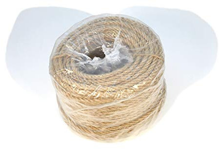 Juteseil Leine Tau Tauwerk Sport Deko Seile Hanfseil Stärke 8 mm - 50m