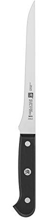 ZWILLING Gourmet 7-inch Razor-Sharp German Fillet Knife, Made in Company-Owned German Factory with Special Formula Steel perfected for almost 300 Years, Dishwasher Safe