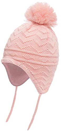 Foruhoo Baby Wintermütze Mädchen & Jungen Strickmütze Beanie Warm Mütze (Rosa,L 53)