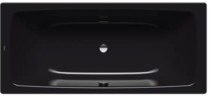 Kaldewei Badewanne Cayono Duo Modell 725, 180 x 80 x 40 cm schwarz