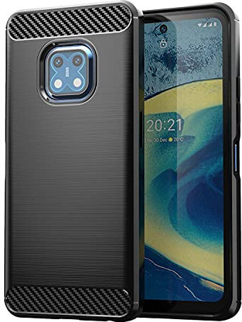 BAIDIYU Cover per Nokia XR20, AntiGraffio, Sottile Paraurti Antiurto TPU Protezione Flessibile, Custodia Cover per Nokia XR20.(Nero)