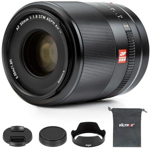 VILTROX 50mm F1.8 f/1.8 STM Autofokus Prime Full Frame Objektiv für Nikon Z-Mount Kamera Z5 Z50 Z6 Z6 II Z7 Z7 II