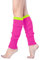 v28 Damen Juniors Neon gerippte Beinstulpen für 80er Jahre Party Sport Yoga, A Mixh, Einheitsgröße