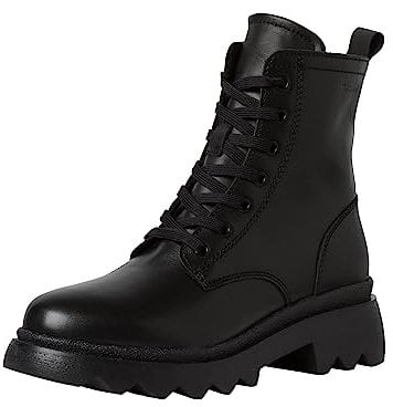 Tamaris Damen Stiefelette, Schwarz, 40 EU
