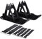 INOOMP 2st Skibrett Fahrrad Ski Schlitten Outdoor-Kinder-ski-Fahrrad-Schlitten Roller Parken Radteile Für Kinderroller Schneespielzeug Snowboard Laufrad Plastik Kleinkind Bilden Erdfarben