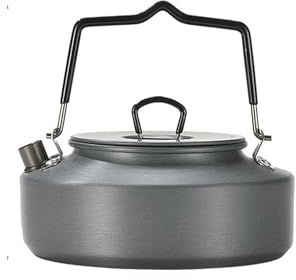 Campingmoon Tea Kettle Outdoor Camping Pot Water Boiler for Coffee Lightweight Tea Pot Coffee Pot for Cooking Backpacking Picnic Fishing