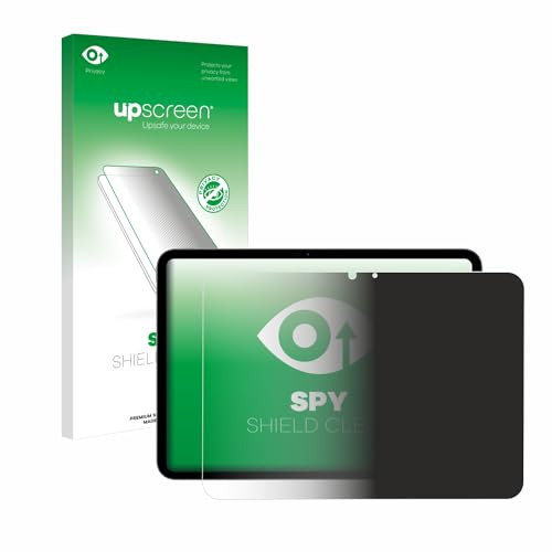 upscreen Anti-Spy Blickschutzfolie für Apple iPad Pro 11 2024/2025 (im Querformat) Made in Germany, Privacy Folie [Blaulichtfilter]