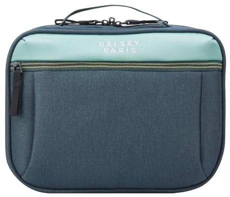 DELSEY PARIS - BROCHANT 3 - Trousse De Toilette Souple 21 cm x 27 cm x 14 cm cm - 7 L - XS - Vert