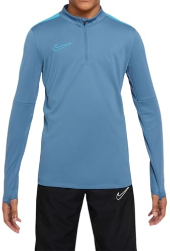 Nike Jungen Dri Fit Acd23 Drill Top Br Sweatshirt, Aegean Storm/Baltic Blue/Balti, 122-128 EU