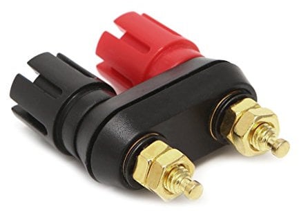 PEILINZE Doppelte 4-mm Bananenstecker Klinkenbuchse Mit Polklemme Für Lautsprecher Verstärker Anschluss