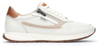 Pikolinos Getafe Herren Sneaker | Leder | Extra Leicht | Weiß