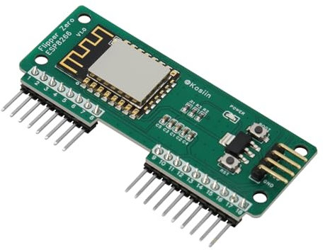 Módulo de Placa de Desarrollo WiFi Inalámbrico para Flipper Zero,AYWHP ESP8266 Deauther WiFi Módulo de Escáner PCB Devboard
